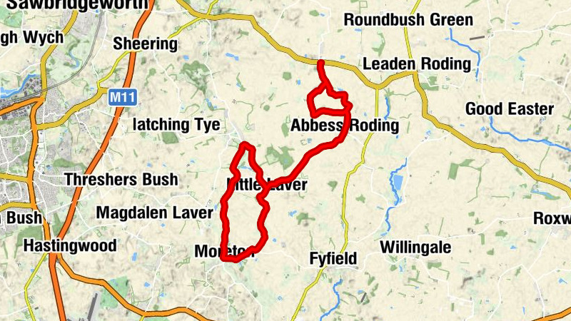 White Roding - St Edmund, Abbess Roding - Abbess Roding - St Mary the Virgin, Little Laver