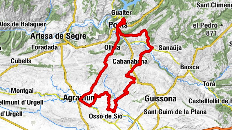 Gualter - Santa Maria - Tossal Roig - Tossal del Batista