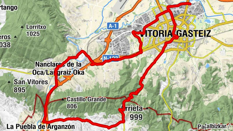 Arriaga - San Pedro eliza/Iglesia de San Pedro - San Migel eliza/Iglesia de San Miguel - Vitoria-Gasteiz