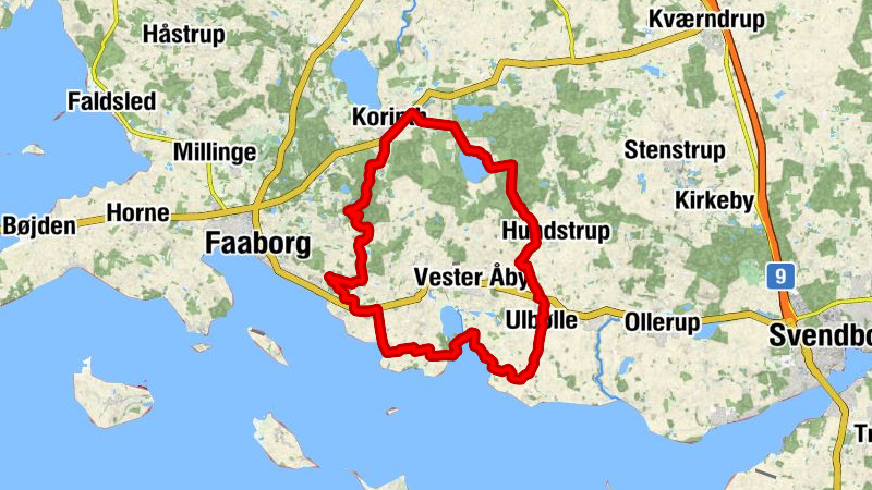 Faaborg-Midtfyn Kommune - Egebjerg - Skagebanker - Kongenshøj