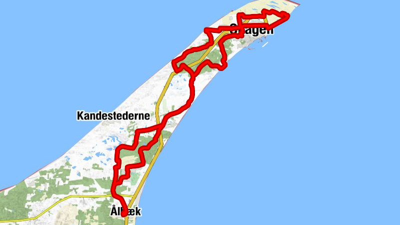 Ålbæk - Hulsig Kirke - Skagen