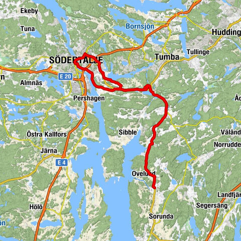 Frölunda - Sankta Ragnhilds kyrka - Pingstkyrkan - Södertälje