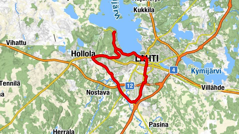 Korpikankare - Ravintola Karanda - Ravintola Finlandia - Lahden Moskeija