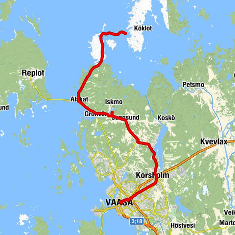 Vaasa - Impivaara - Korsholm