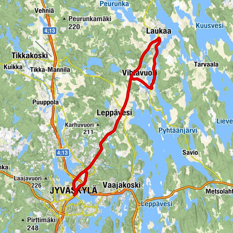 Jyväskylä - River Jyväskylä - Leppävesi