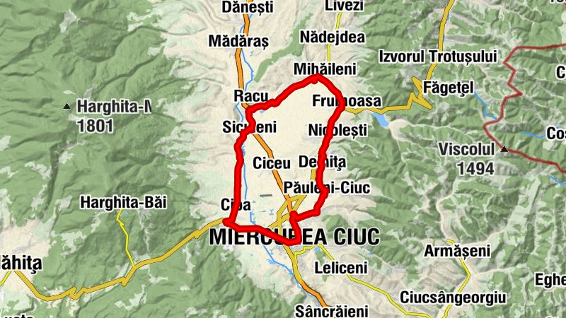 Mihăileni Hm - Jézus Szíve templom - Biserica Romano-Catolică Înălțarea Sfintei Cruci - Biserica Sf. Mihail