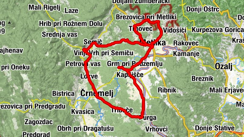 Gradac - Sv. Jožef - Župnijska cerkev sv. Štefana - Sv. Križ