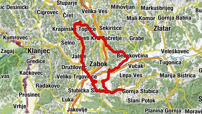 Restoran Lagvić - Kapelšćak - crkva Uznesenja Blažene Djevice Marije - Donja Stubica