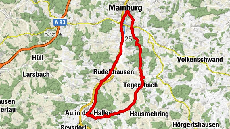 Au in der Hallertau - Enzelhausen - St. Maria Himmelfahrt - Mainburg