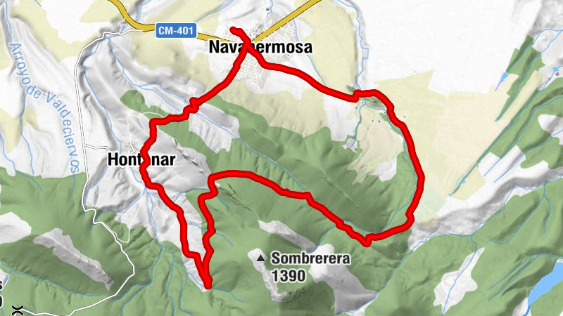 Navahermosa - Hontanar - Ermita del Milagro