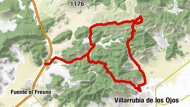 Villarrubia de los Ojos - Los Santos - Puerto de Los Santos