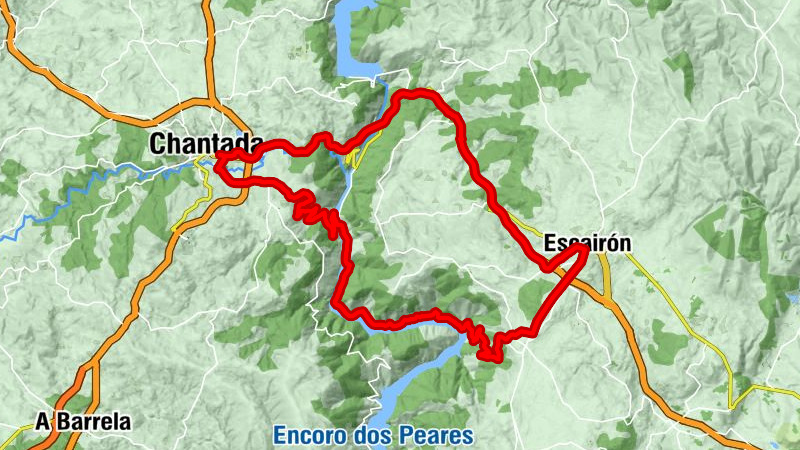 Chantada - Tarrío - Pesqueiras - Torno