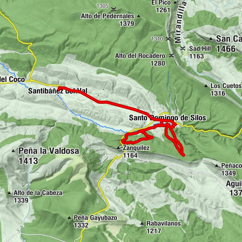 Santibáñez del Val - Ermita de la Virgen del Camino - Iglesia de San Pedro - Iglesia de San Juan Bautista