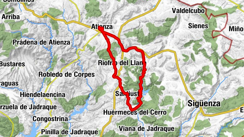 Atienza - Ermita del Humilladero - Cerro del Castillo - Urbanización del Santo Cristo