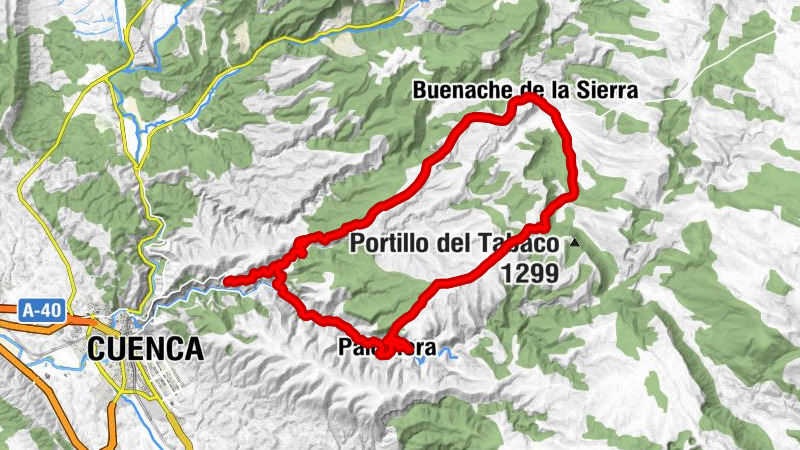 Cuenca - Panteón de los Marqueses de la Cuba - Ermita de la Virgen del Vadillo - Iglesia de los Santos Justo y Pastor