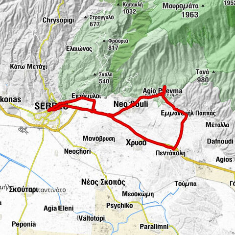 Άγιο Πνεύμα - Άγιος Γεώργιος - Άγιος Δημήτριος - Κάτω Χιονοχώρι