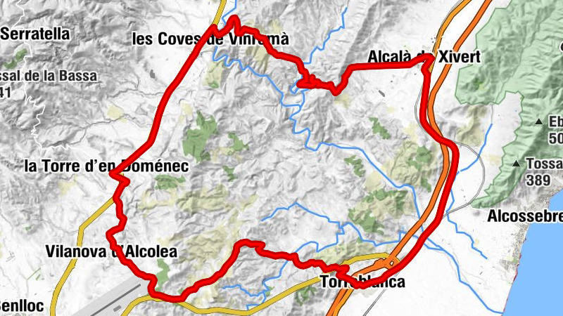 Vilanova d'Alcolea - la Torre d'en Doménec - les Coves de Vinromà - Església Parroquial de Sant Bartomeu