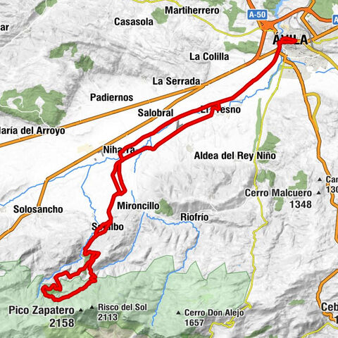 Basílica de San Vicente - Capilla de Mosén Rubí - Iglesia de San Esteban - Ávila