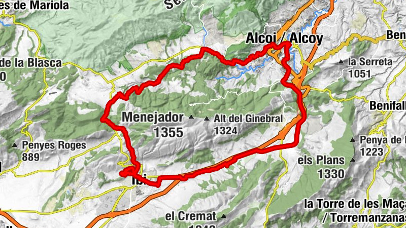 Centre - Alcoi / Alcoy - Ésglesia de la Transfiguració - Ibi