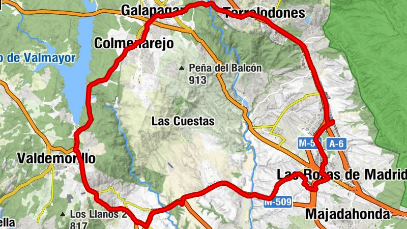 Majadahonda - Santiago Apóstol - Ermita de la Virgen del Retamar - La Dehesa de Navalcarbón