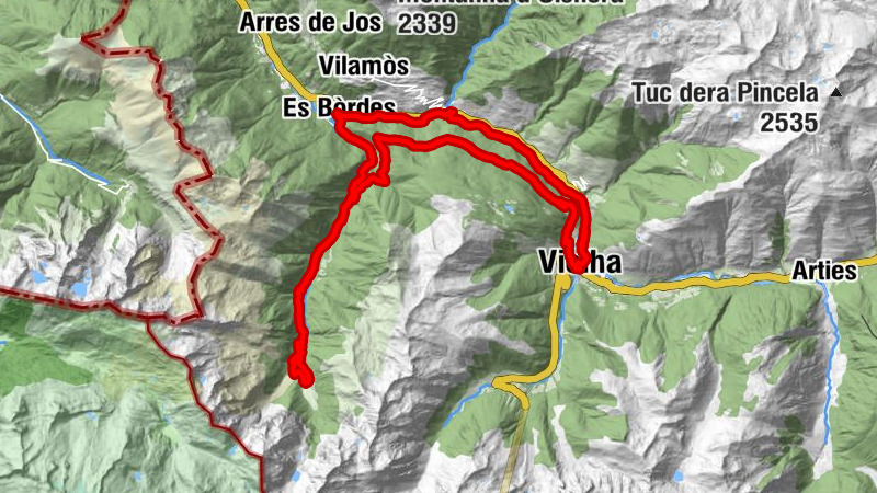 Santa Maria de Mijaran - Mair de Diu dera Artiga de Lin - Mair de Diu deth Rosèr - Vielha