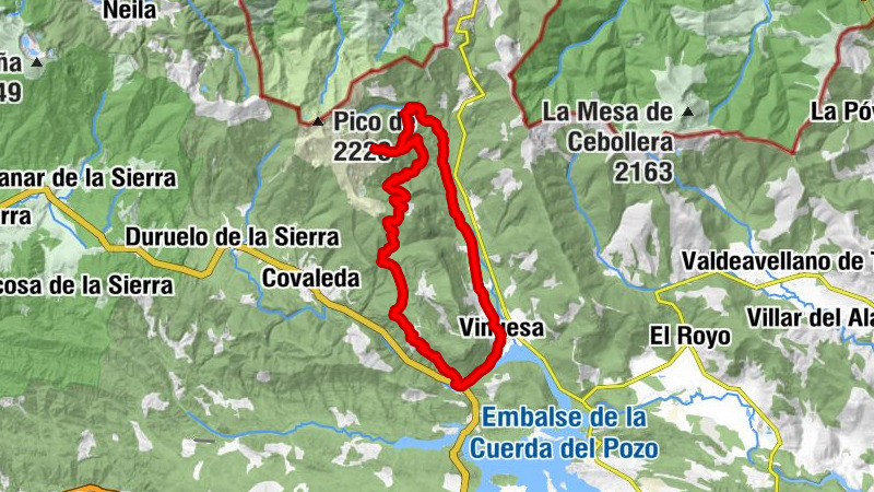 Vinuesa - Venta de la Serrá - Ermita de La Soledad - Iglesia Nuestra Señora del Pino