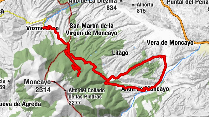 Vozmediano - Subida San Martin - El Molino de Berola - Fuente de los Frailes