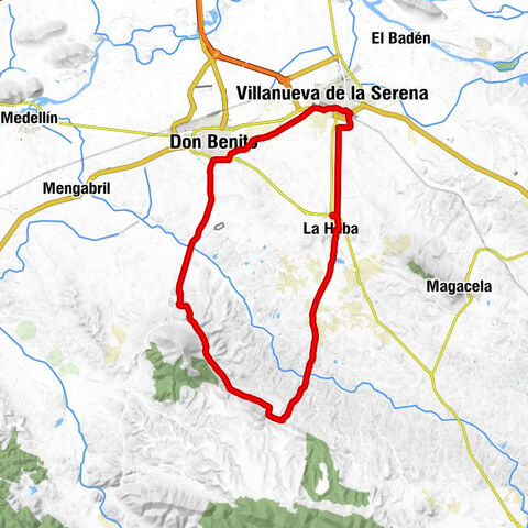 Villanueva de la Serena - La Haba - Don Benito