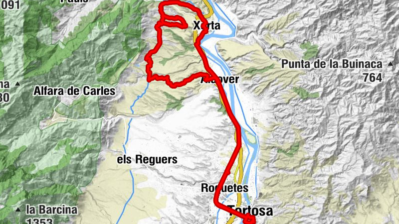 Tortosa - Roquetes - Sant Martí