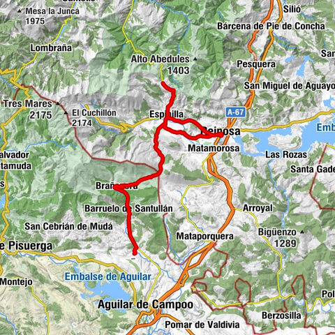 Cillamayor - La Puerta - Iglesia de Santo Tomás - Ermita de San Miguel