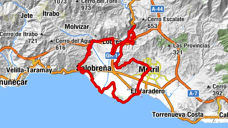 Motril - Lobres - Iglesia Virgen del Carmen - Salobreña