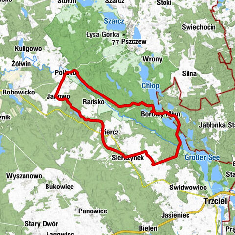 powiat międzyrzecki - Policko - Kościół pw. Ducha Świętego - Borowy Młyn