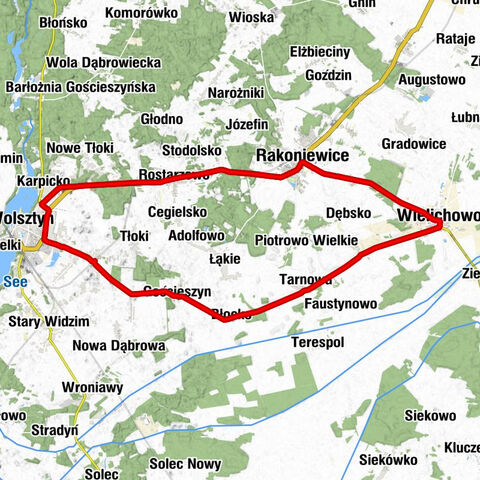 powiat wolsztyński - Kościół parafialny pw. św. Marii Magdaleny - Kościół pw. św. Marcina i św. Stanisława Biskupa - Adamowo