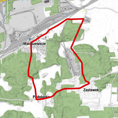 Małaszewicze - Zastawek - Podolanka