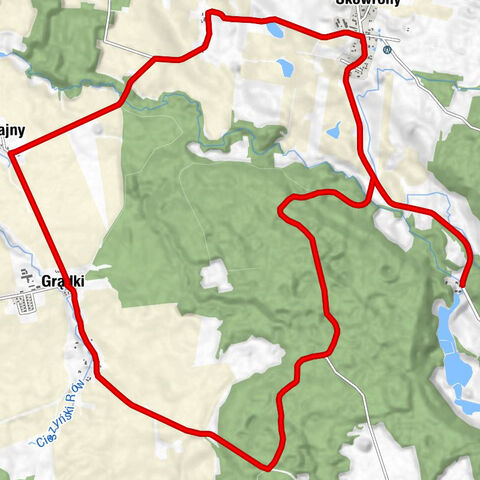 Klekotki - Grądki - Grużajny - Skowrony