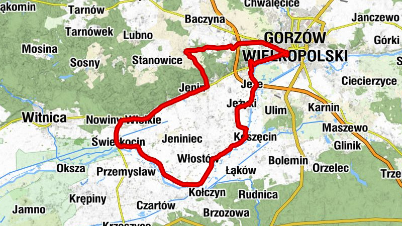 Gorzów Wielkopolski - Cerkiew Narodzenia Najświętszej Maryi Panny - Kościół pw. Najświętszego Serca Pana Jezusa - Kościół Matki Boskiej Różańcowej w Świerkocinie