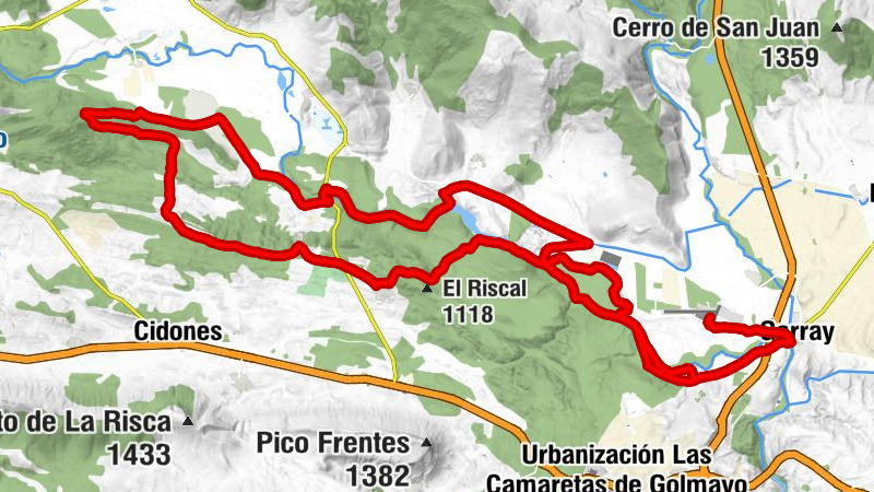 Garray - Pedrajas - Los Centenos - Oteruelos