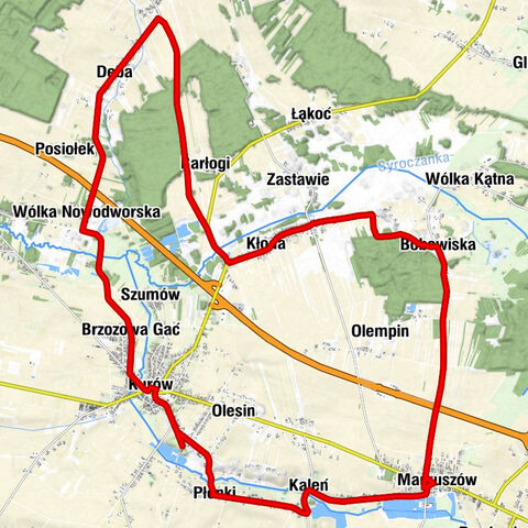 Markuszów - Kościół pw. Narodzenia Najświętszej Maryi Panny i Świętego Michała Archanioła w Kurowie - Kaplica cmentarna - Kościół pw. Przenajświętszego Sakramentu