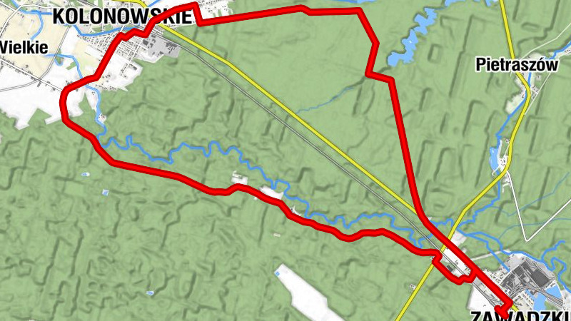 Zawadzkie - Karczma Stodoła - Lido - Kocia Góra