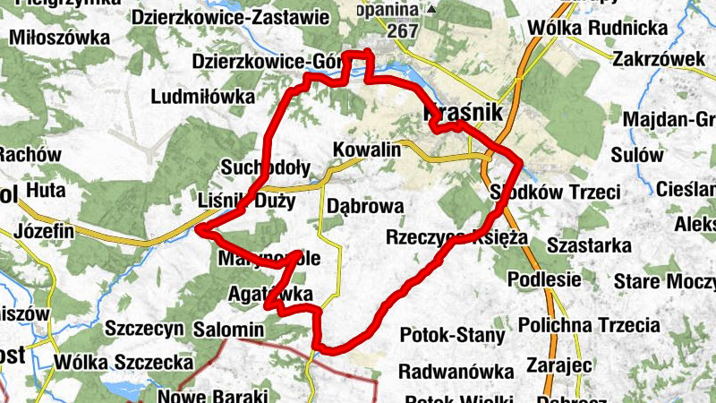 Zachód - Kościół pw. Najświętszej Maryi Panny Królowej Polski - Kościół pw. Niepokalanego Serca Najświętszej Maryi Panny - Wyżnica