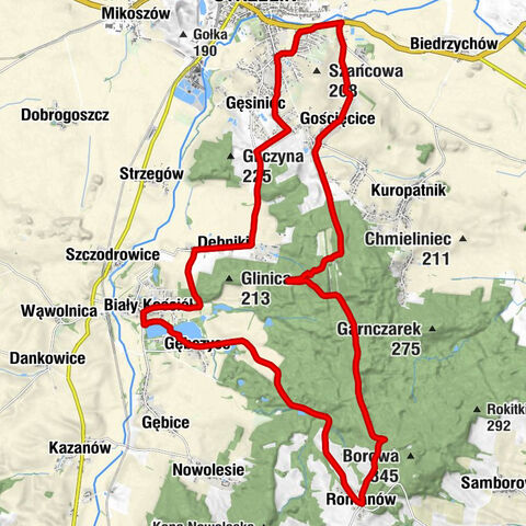 Strzelin - Gościęcice Dolne - Gościęcice - Kościół pw. Nawiedzenia Najświętszej Maryi