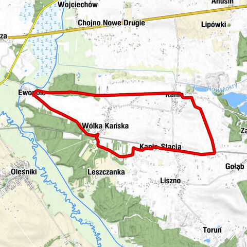 Kanie - Góra - Zalesie Kańskie