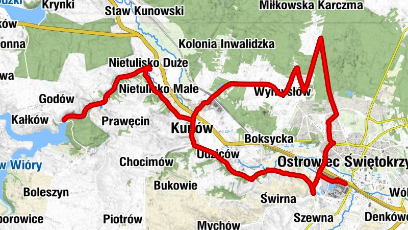 Ostrowiec Świętokrzyski - Kościół pw. Niepokalanego Poczęcia NMP i Świętego Michała Archanioła - Kunów