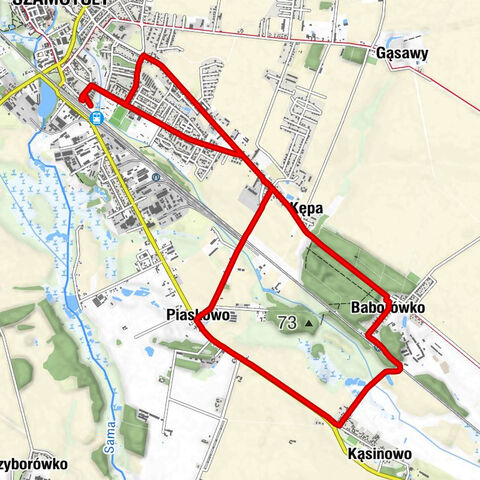 Szamotuły - Osiedle Przyjaźni - Maratino - Kępa