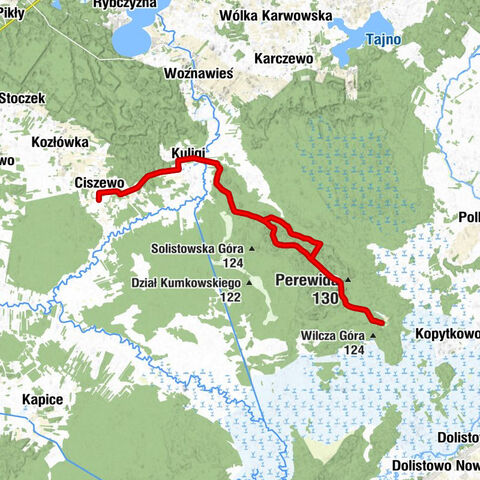 Ciszewo - Kuligi - Grzędy