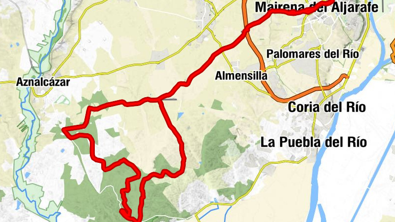 Ciudad Expo - San Juan de Aznalfarache - Ateneo - Mairena del Aljarafe
