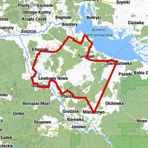 Narewka - Nowinka - Mikłaszewo - Cerkiew pw.|Świętego Proroka Eliasza
