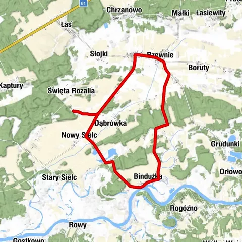 Chrzczony - Rzewnie - Nowy Sielc