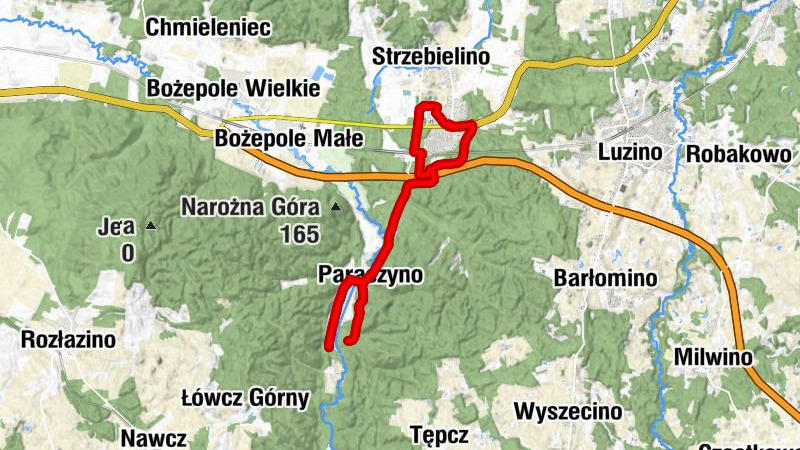 Strzebielino-Osiedle - Paraszyno