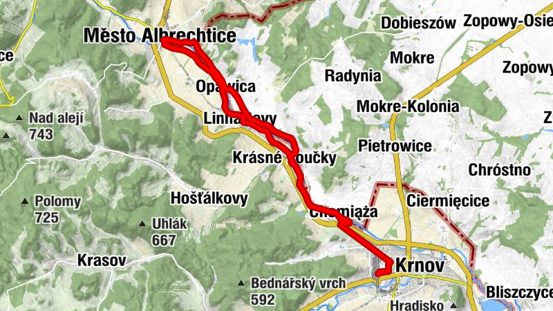 Krnov - Cactus - Kaplica przedpogrzebowa - Kościół pw. św. Marii Magdaleny